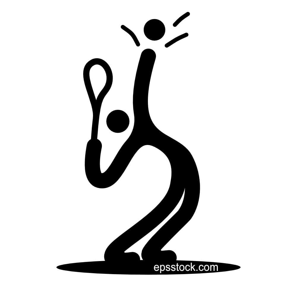 the tennis player hit the ball