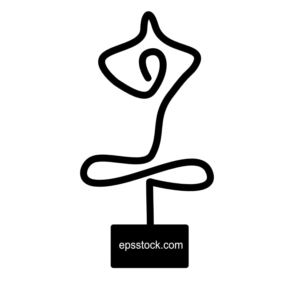 yoga sculpture