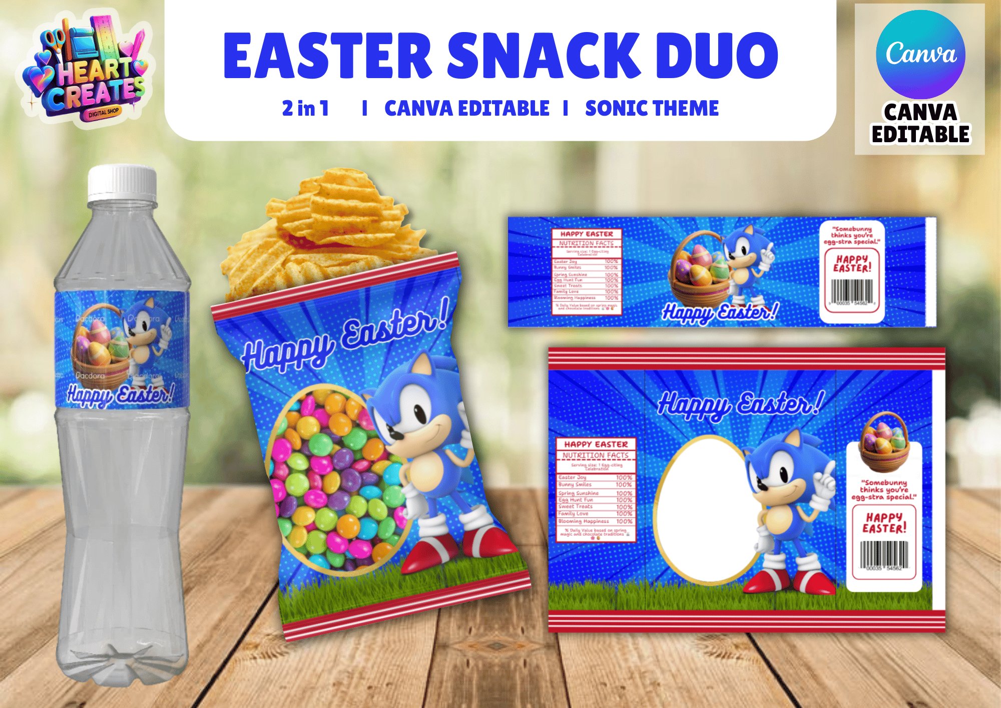 EASTER SNACK DUO (SONIC) - Payhip