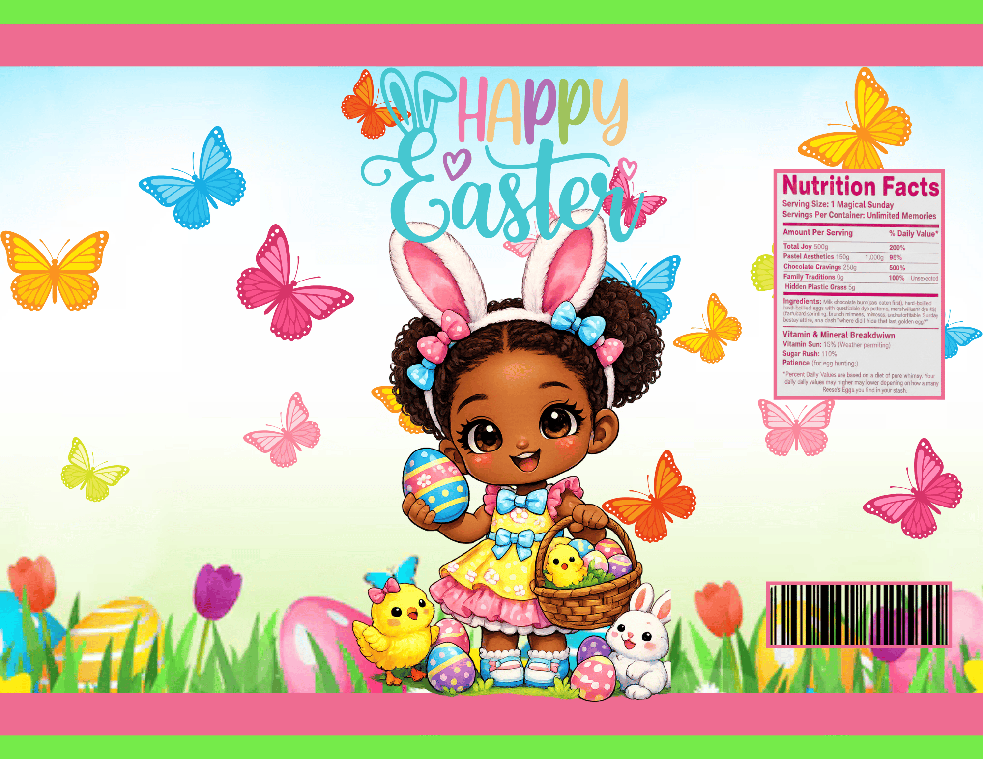 Girl Easter Favor Set - Payhip