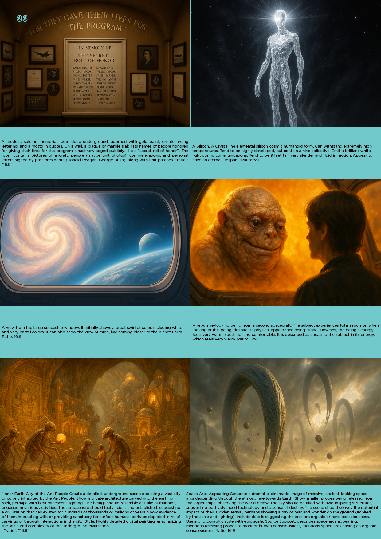 UFO and Alien AI prompts