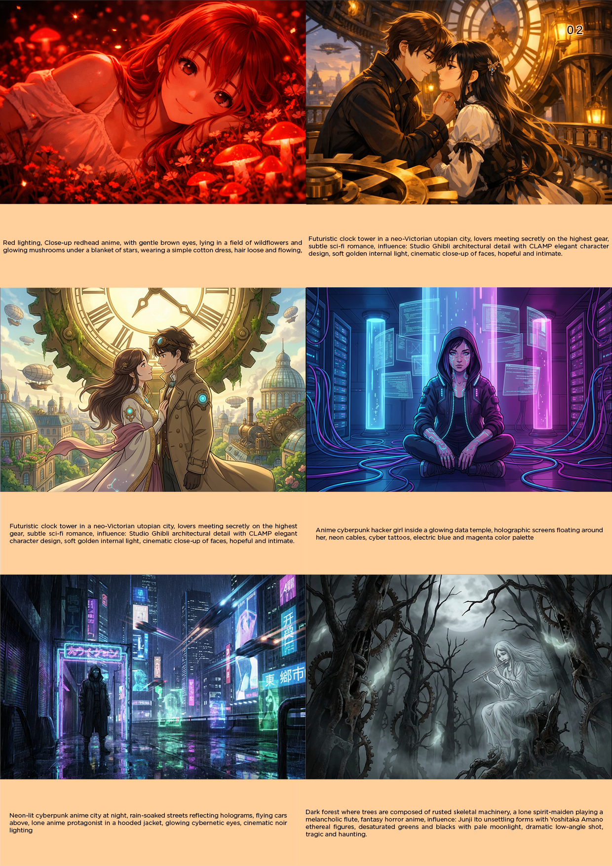 Anime and Manga images, illustrations