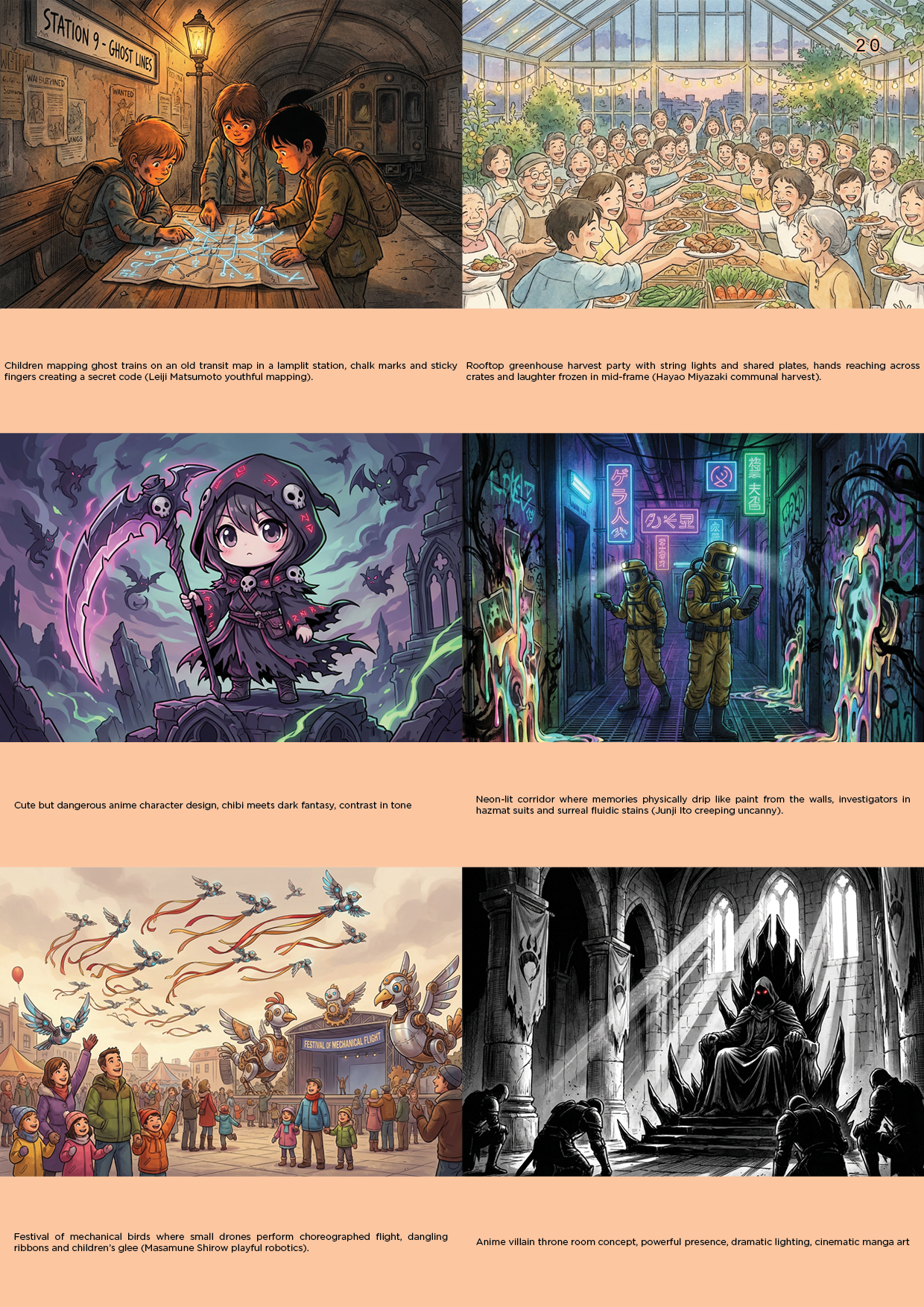 Anime and Manga images, illustrations
