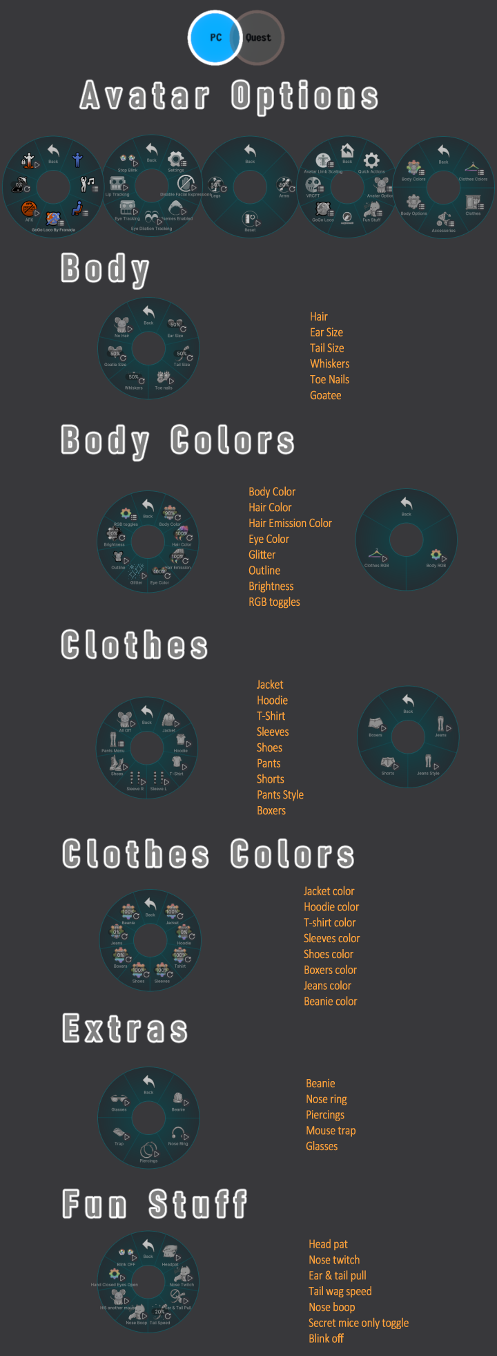 pc togs