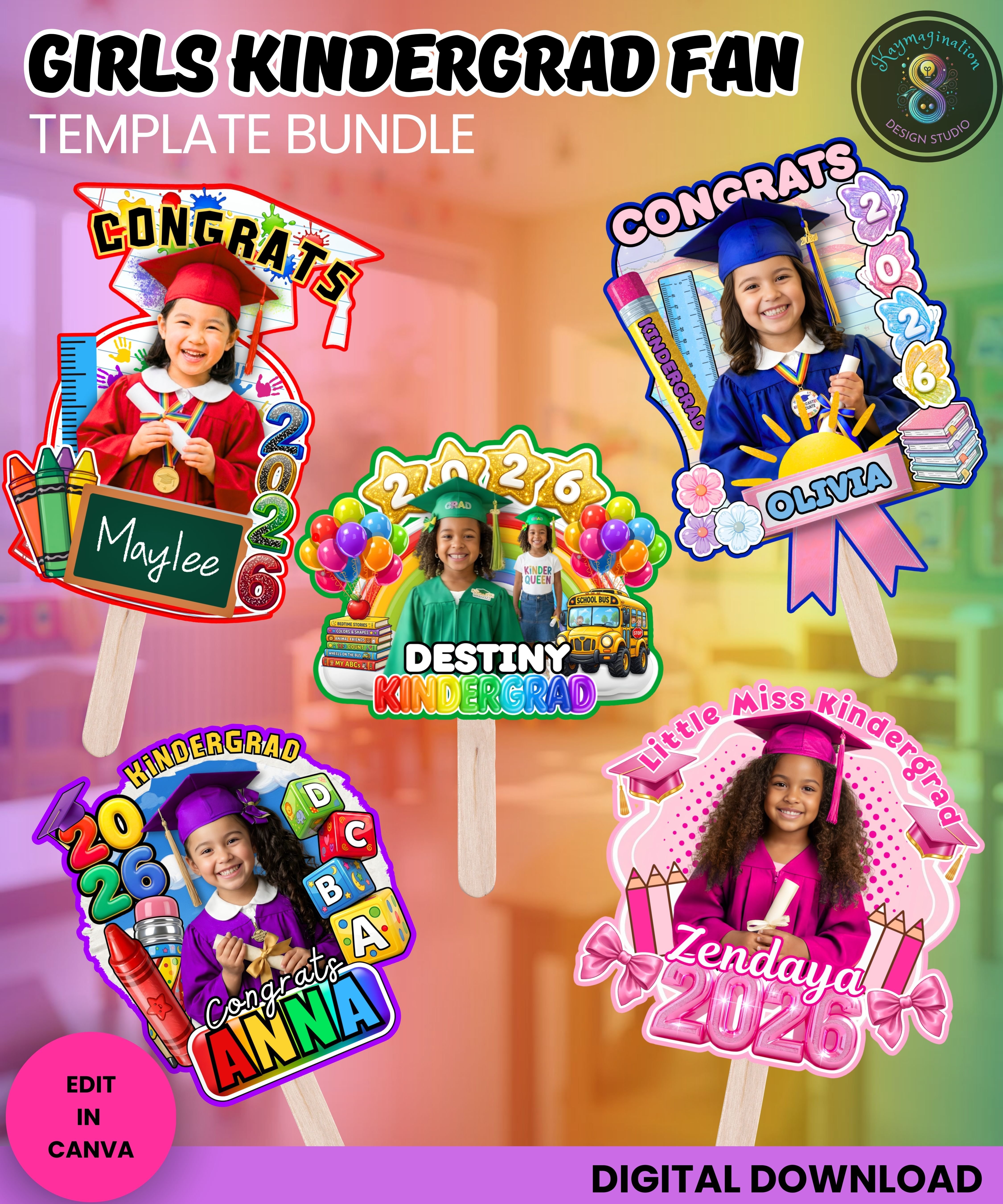 Graduation Banner & Yard Sign Template Bundle 2026 - Payhip
