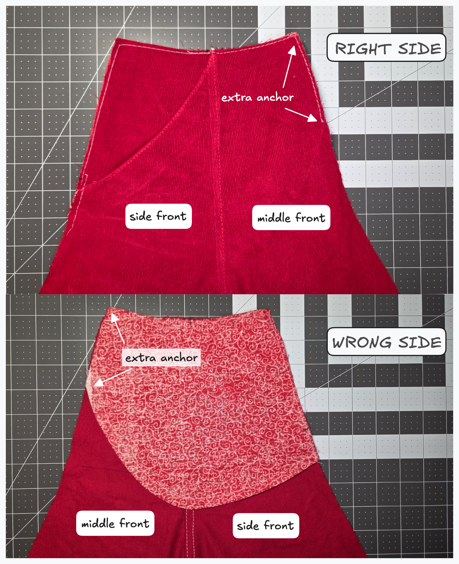 Slashed Pocket Pattern How to Sew: A Slant Pocket