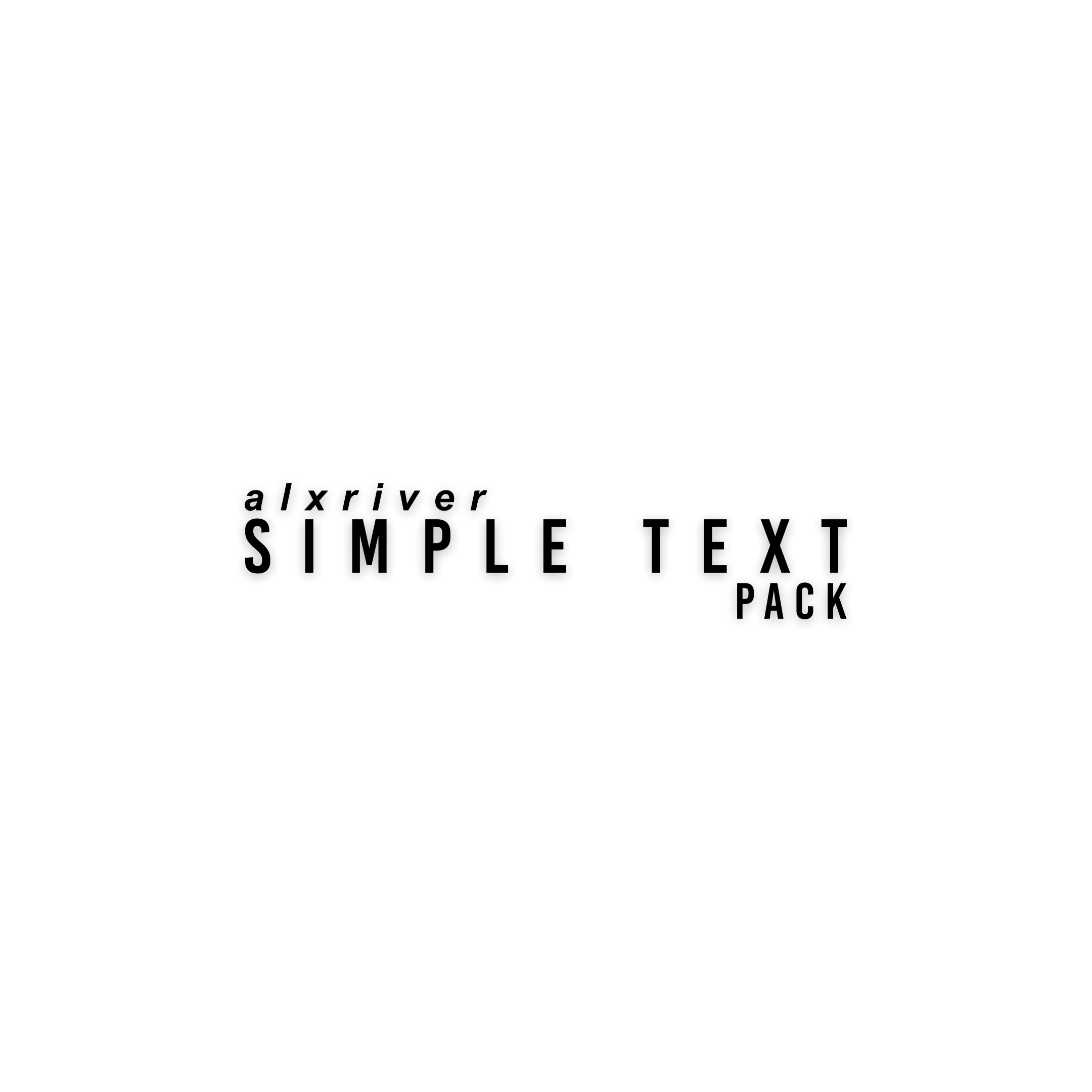 simple text pack - Payhip
