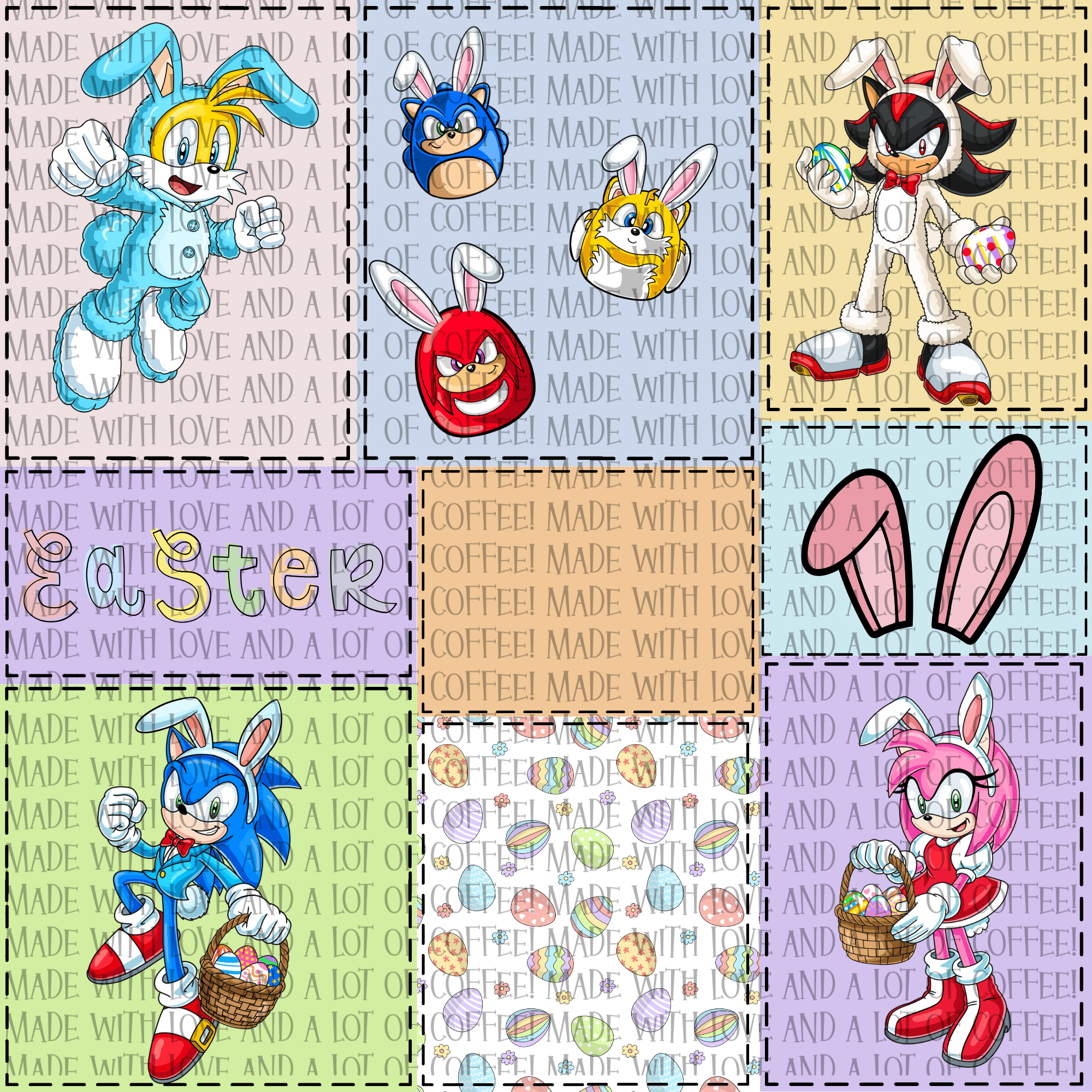 Easter seamless - Payhip