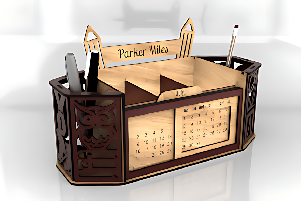 Stylish Personalized Pencil Holder