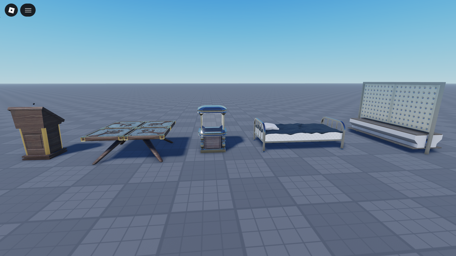 Vintage Pack V2 – Roblox Classic Interior Asset Collection