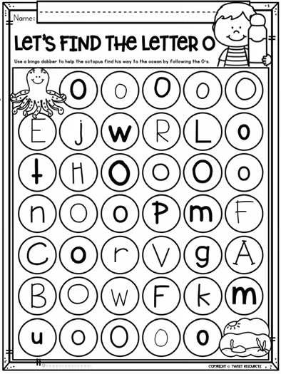 Letter O Worksheets Alphabet Lower and Upper Case | Tracing, Beginning Sounds