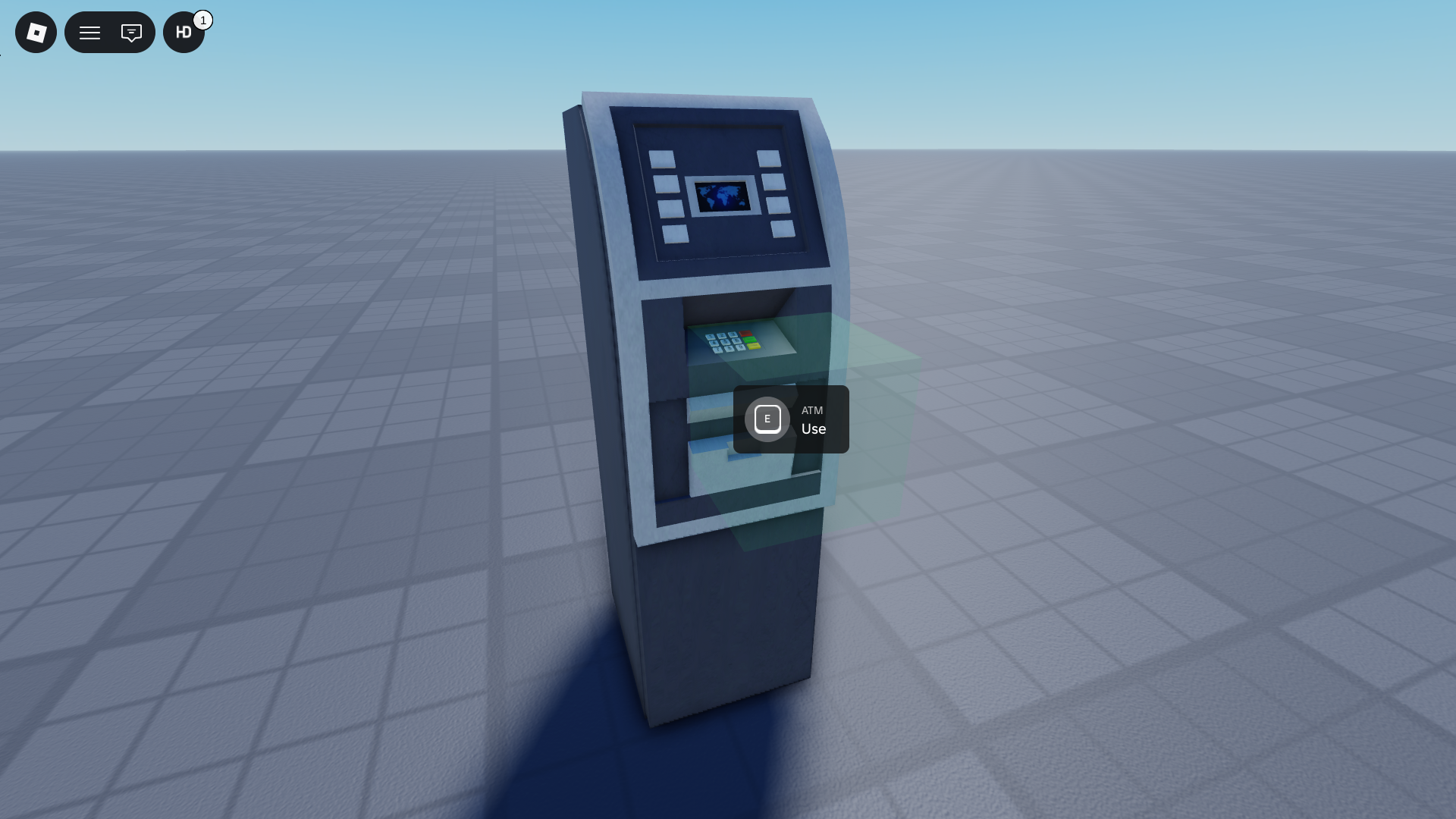 Scripted ATM System – Roblox Banking Interface