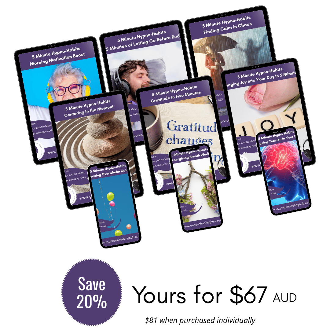 Bundle and Save 5 Minute Hypno-Habits