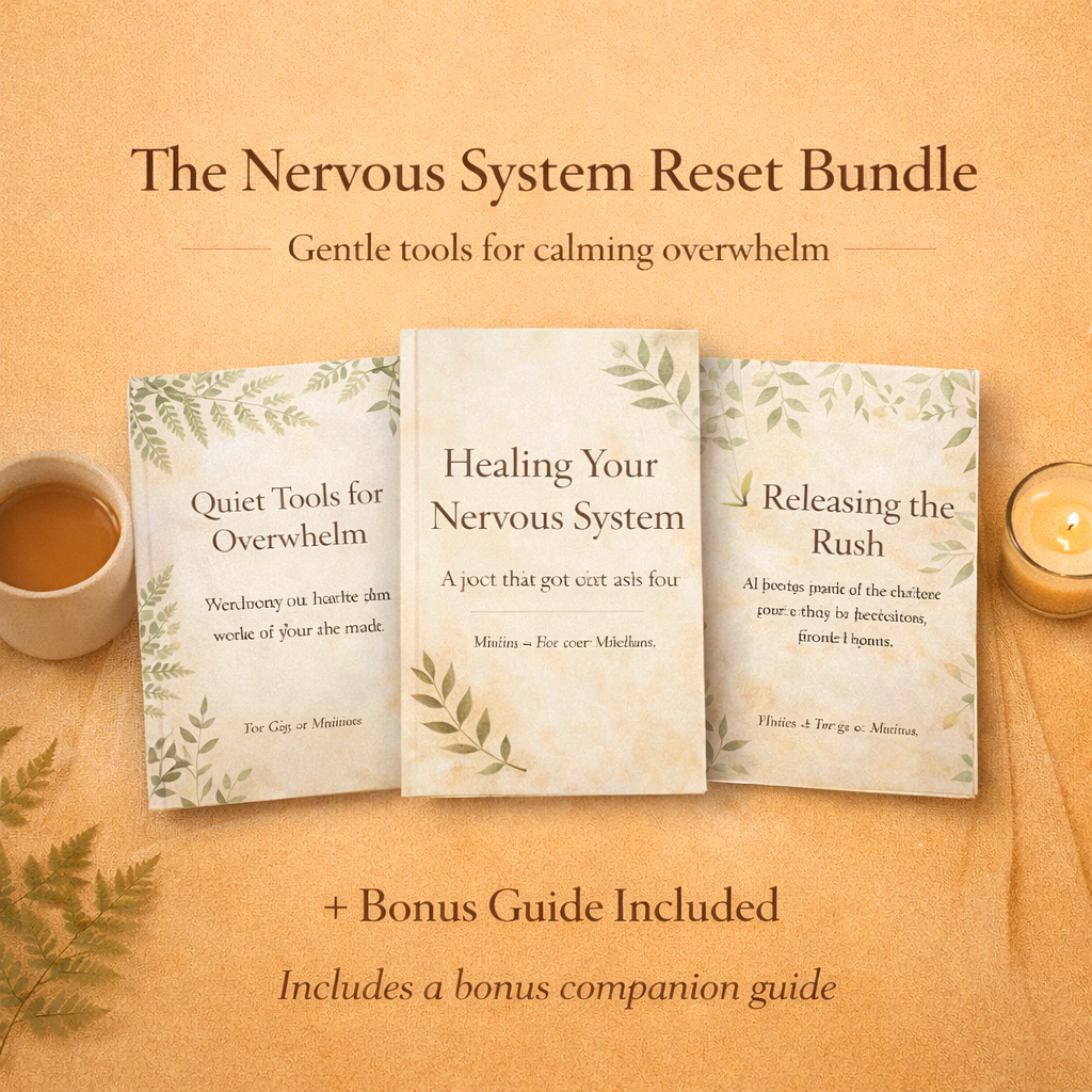 Nervous System Reset Bundle - Gentle tools for calming overwhelm - Payhip