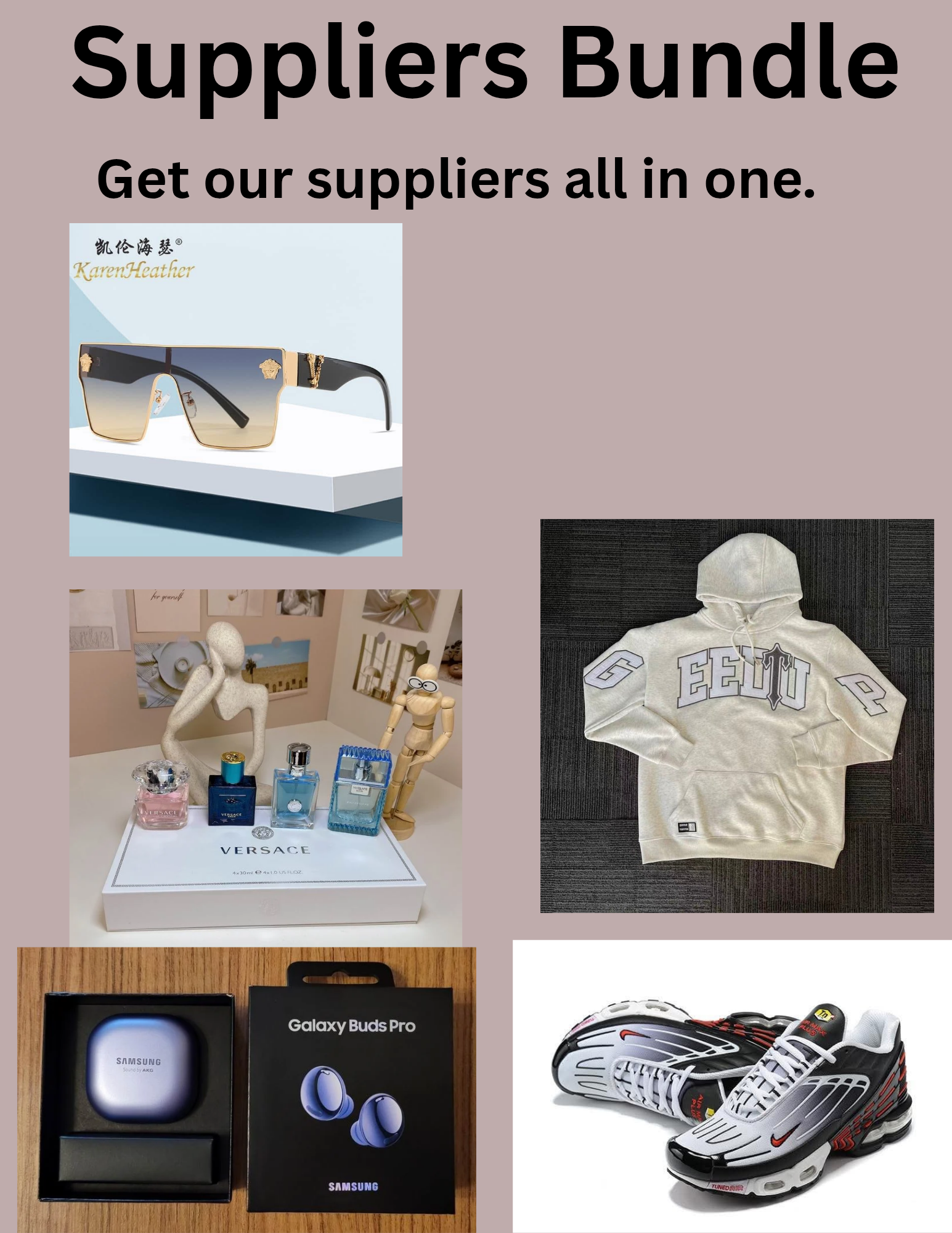 All suppliers bundle - Payhip