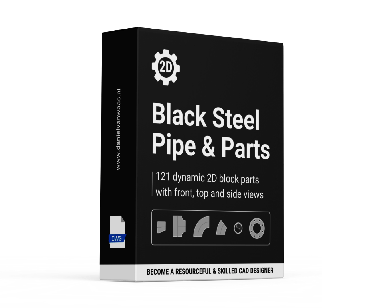 121 Steel Pipe & Parts CAD Blocks - Payhip