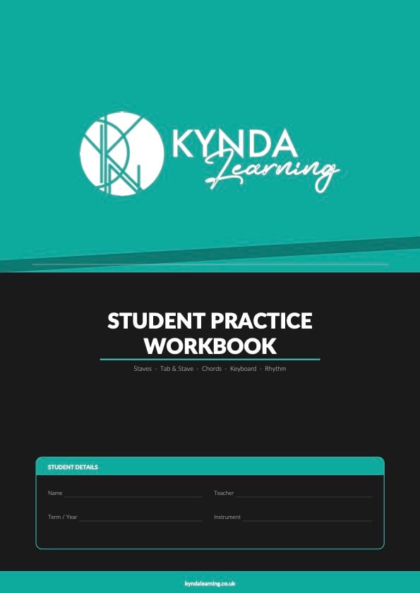 Kynda Learning music workbook cover