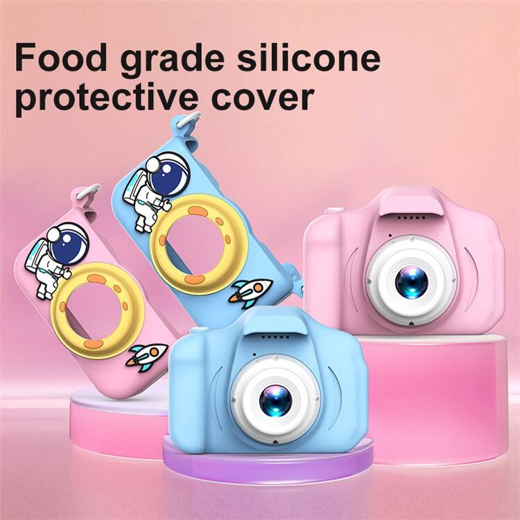 Spaceman themed kids photography toy mini digital camera
