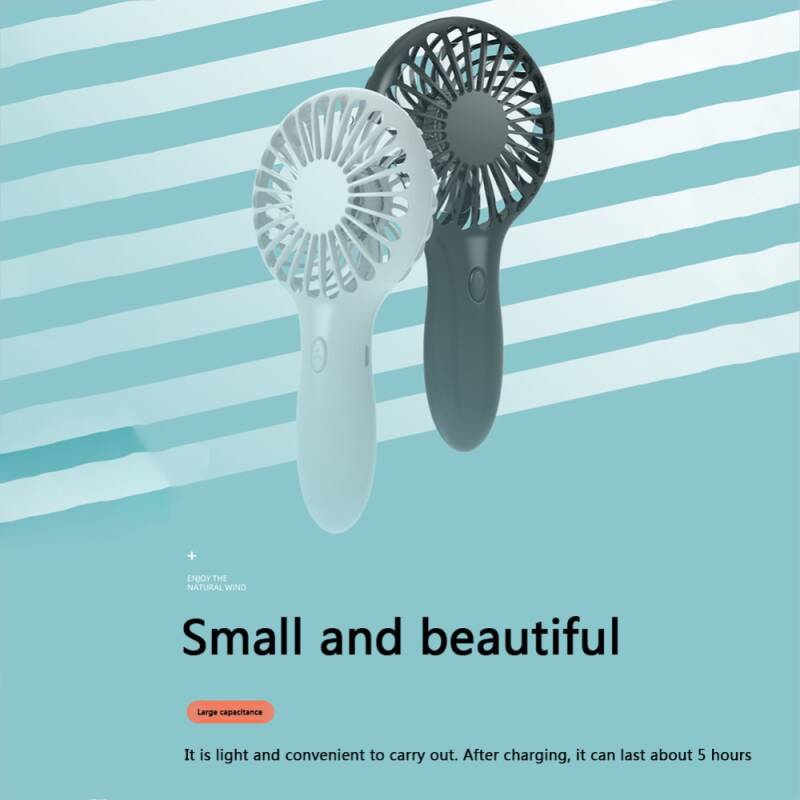 Portable cooling fan handheld mini fan quiet operation