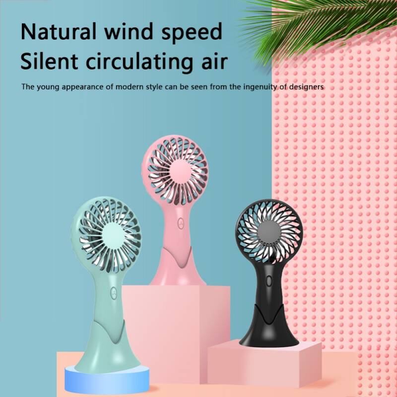 Small handheld fan portable desk cooling fan