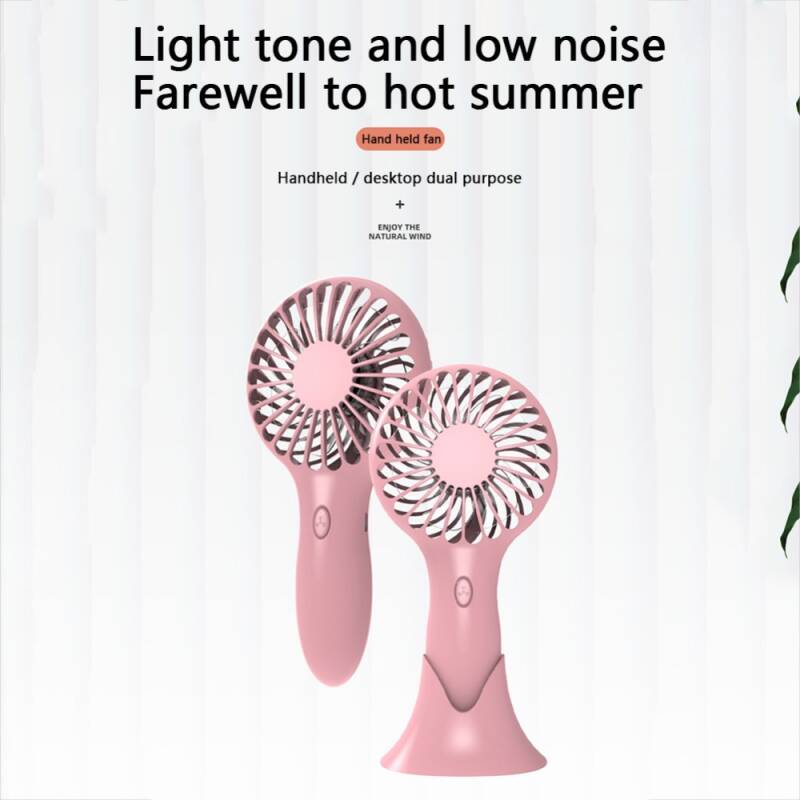 Mini portable fan quiet handheld cooling companion