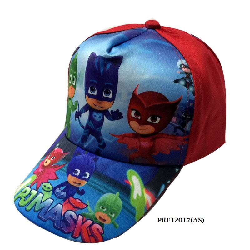 Cartoon hero style kids baseball cap cotton adjustable hat