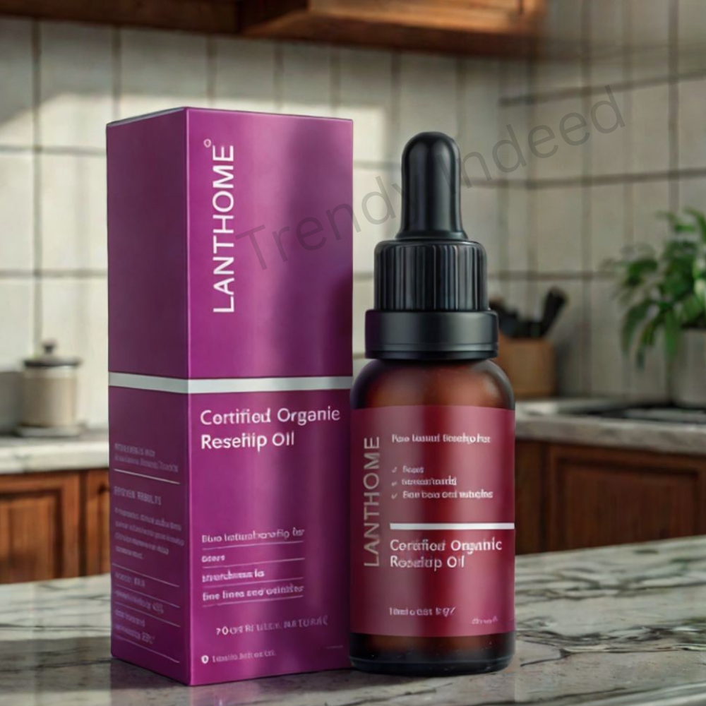 Organic rosehip oil skincare treatment moisturizing skin oil