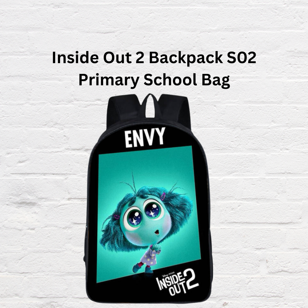 Children colorful school backpack spacious book bag design
