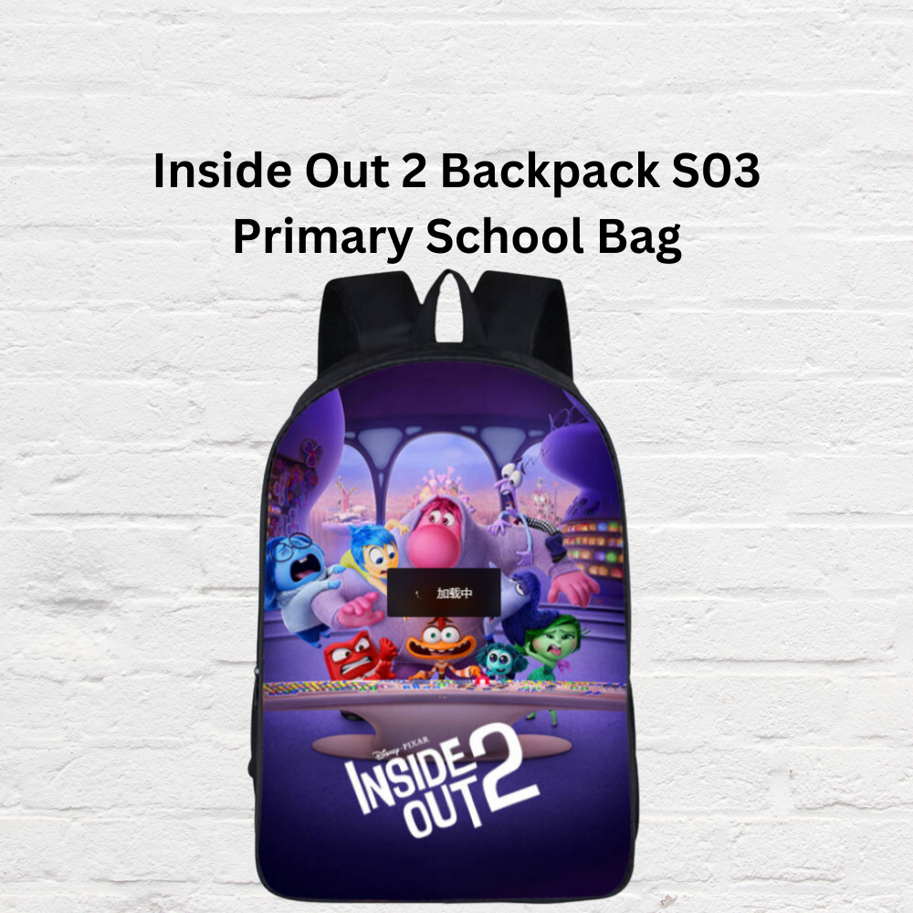Kids cartoon inspired backpack durable primary school bag