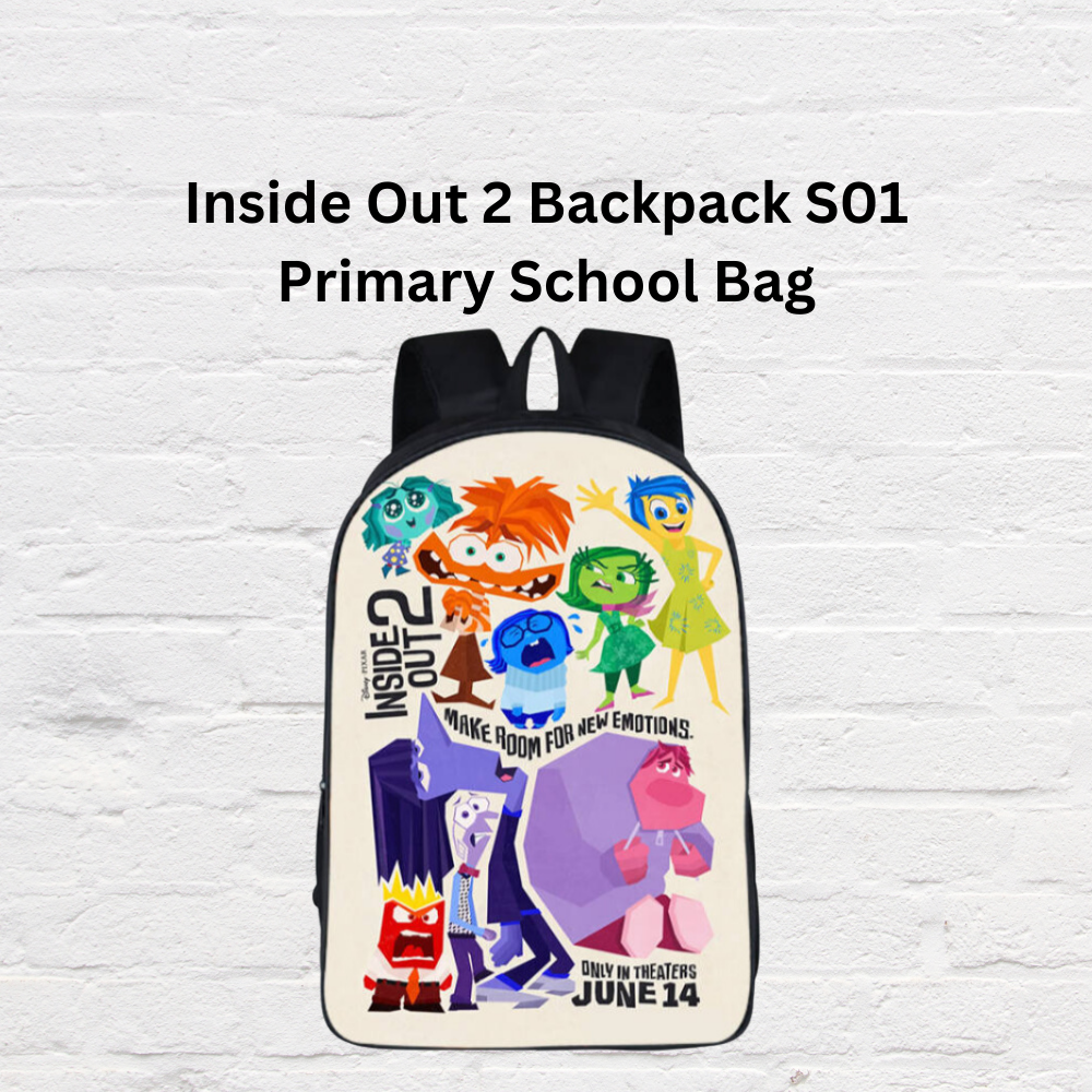 Kids playful character style backpack comfortable school bag