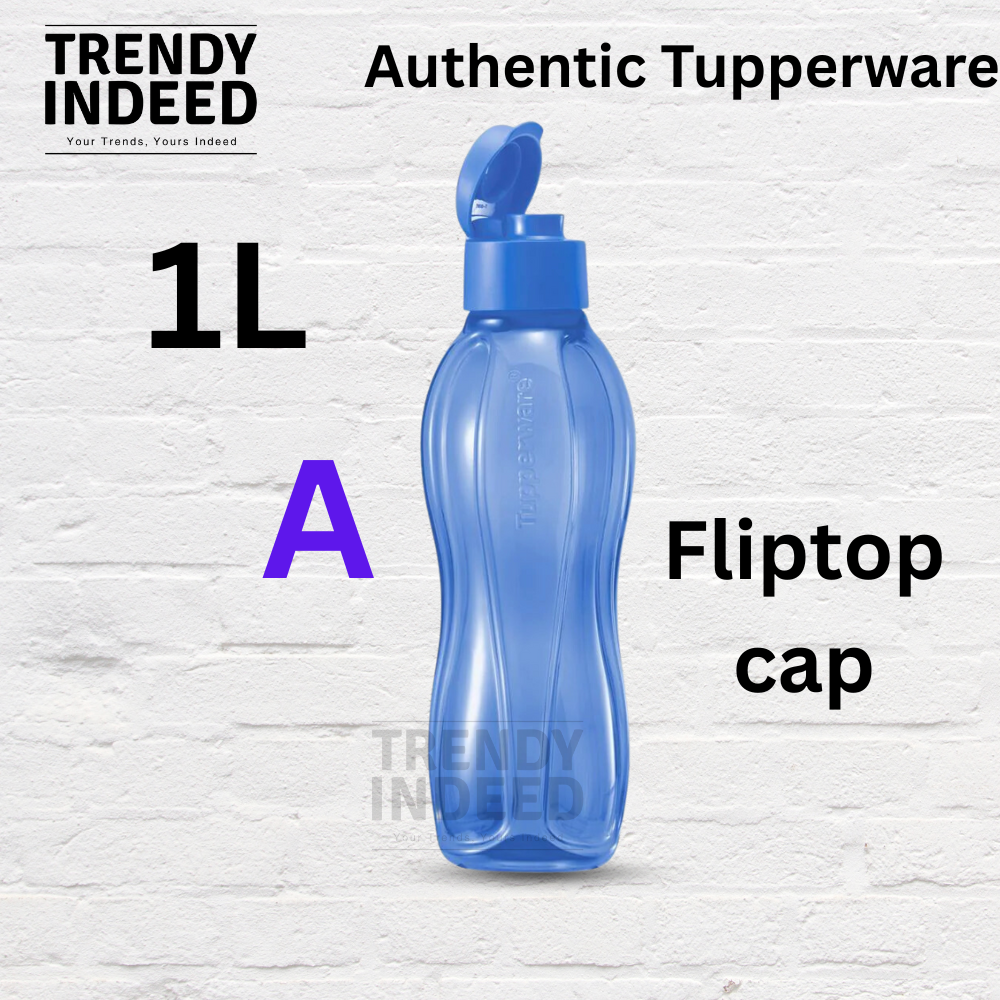 Tupperware eco bottle 1L reusable hydration bottle
