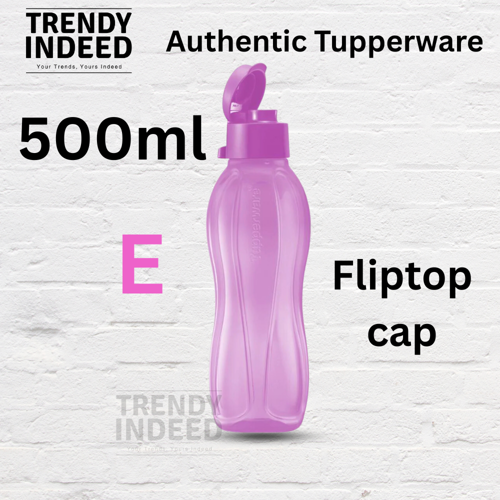 Tupperware eco bottle screw cap water bottle reusable
