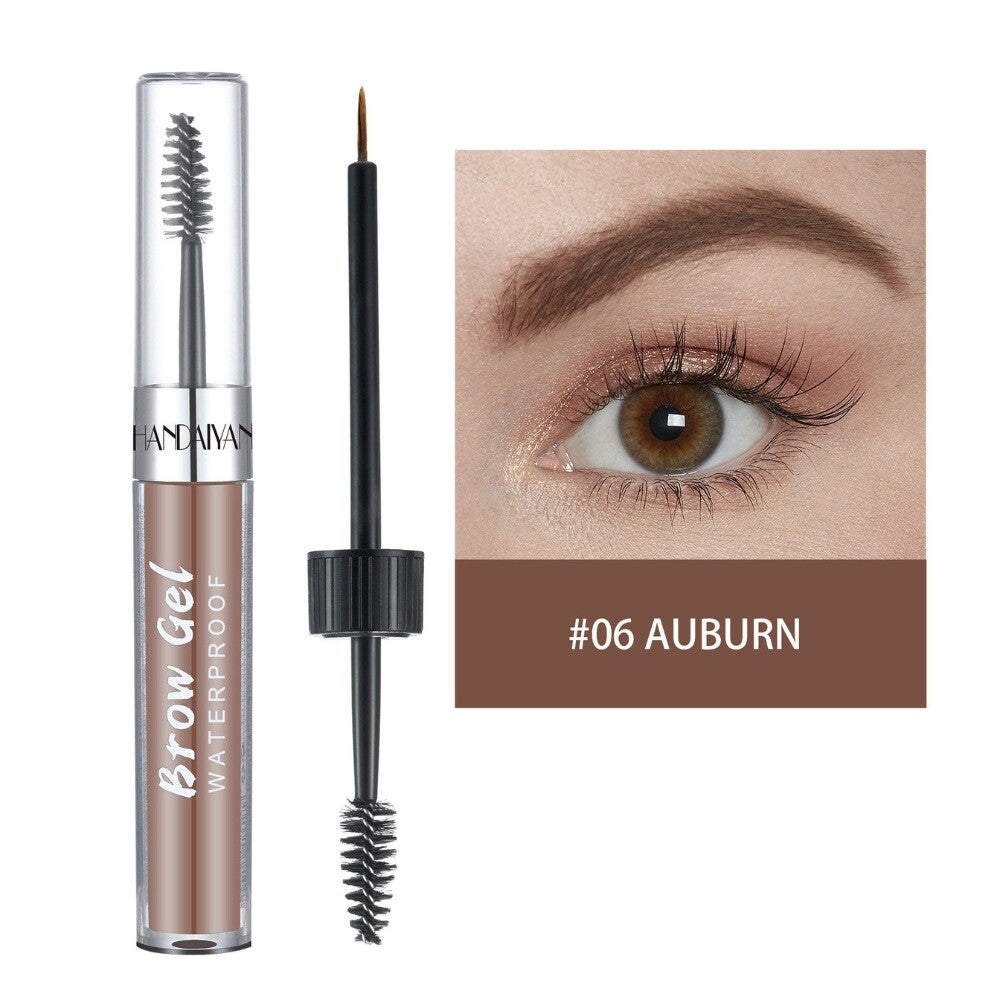 Eyebrow gel waterproof brow styling makeup with brush