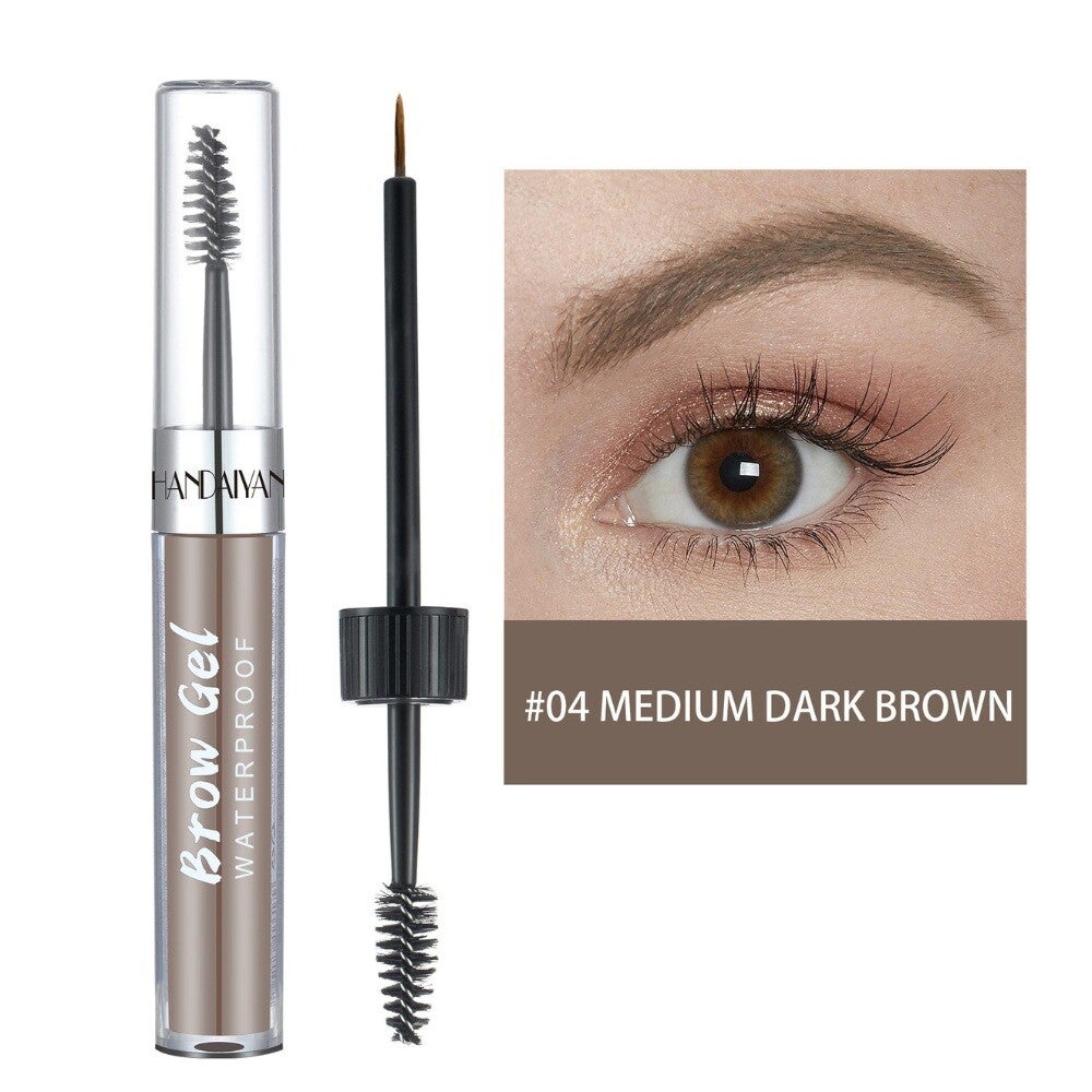 Handaiyan brow gel dual ended brush eyebrow styling gel