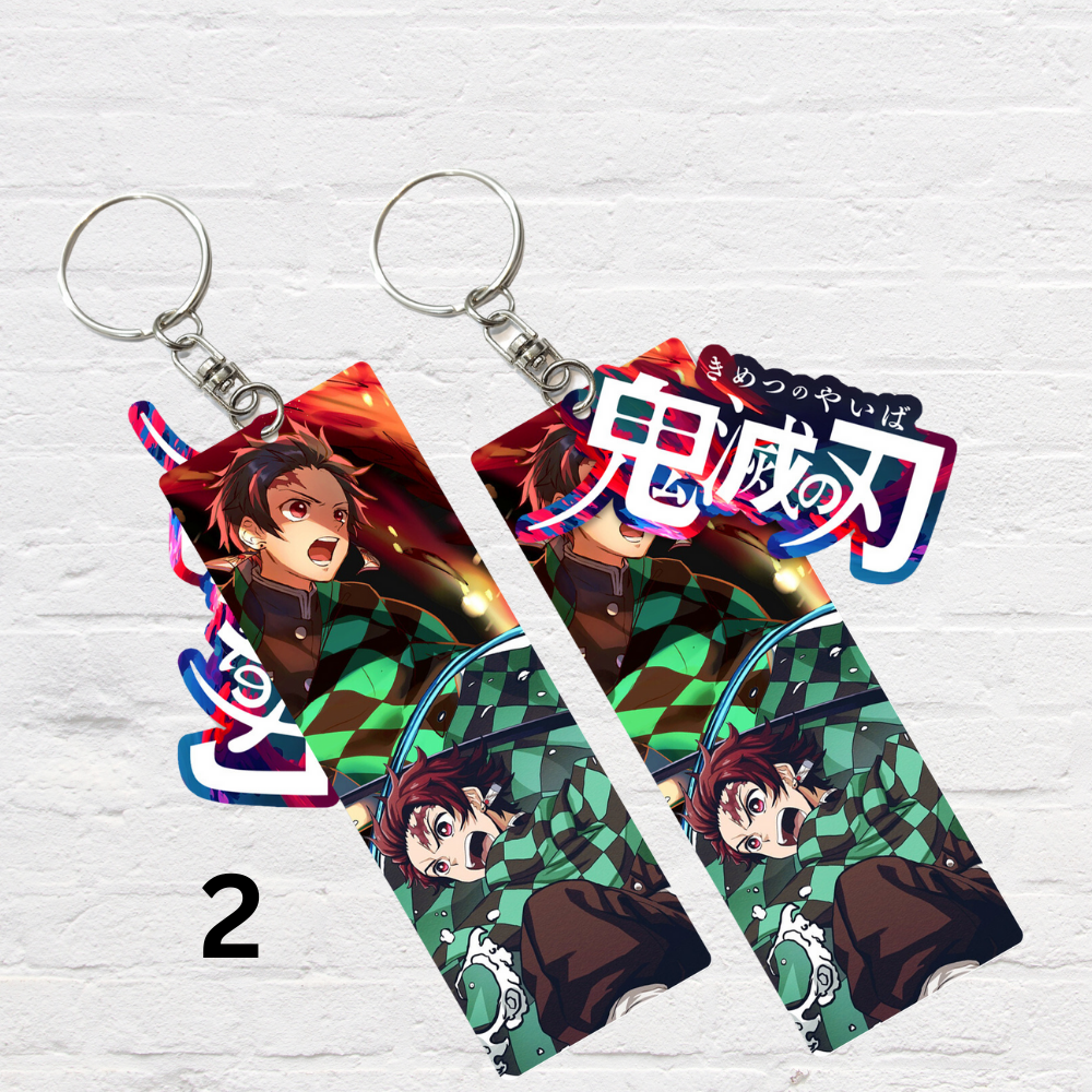Cartoon inspired PVC keychain durable anime accessory