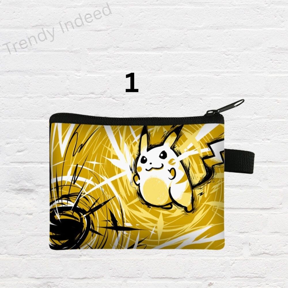 Cute monster style kids wallet lightweight coin pouch