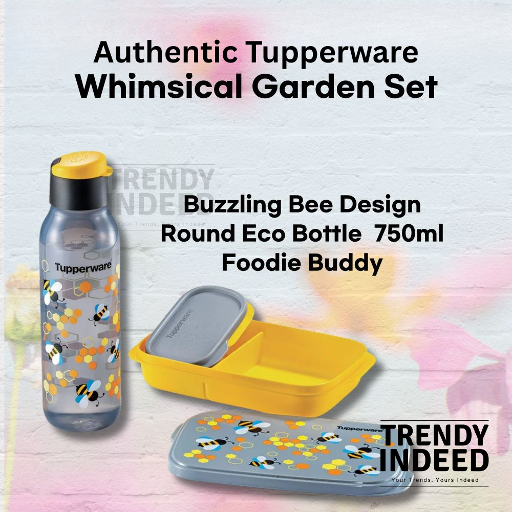 Tupperware foodie buddy eco bottle 750ml reusable water bottle