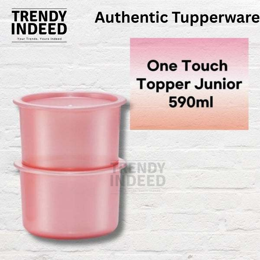 Tupperware one touch topper junior 590ml food storage container