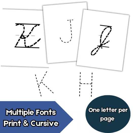 ABC Tracing Sheets, Handwriting Cursive, Playdough Mat No Prep + Monster Numbers