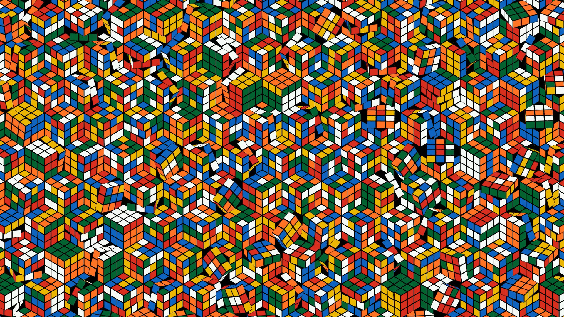 Rubik's Cube Mosaic - Chaotic Scramble - Payhip