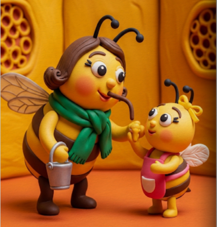 The Little Bee Beatriz and the Golden Treasure