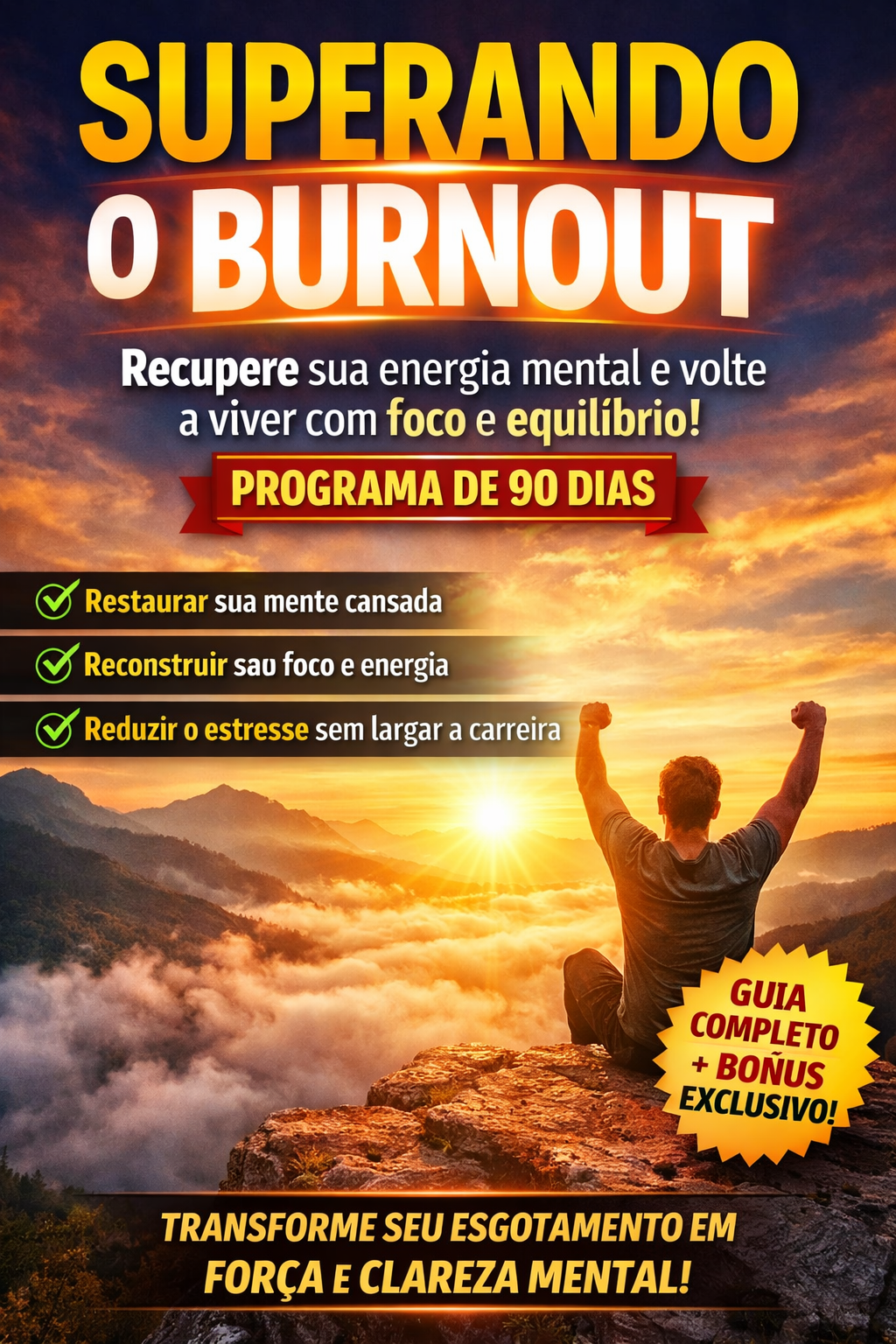 burnout no trabalho, sintomas de burnout, esgotamento profissional, como sair do burnout, cansaço mental constante, fadiga mental no trabalho, recuperar energia mental, como recuperar foco, estresse no trabalho, saúde mental no trabalho, síndrome de burno