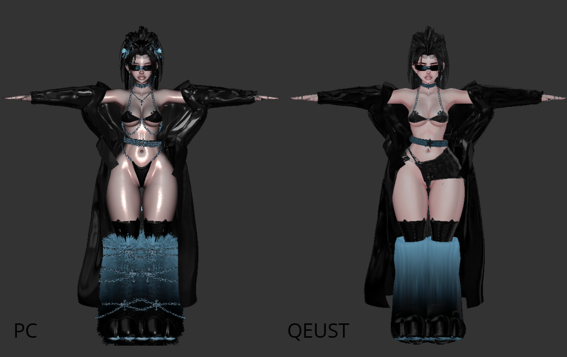 demi pc and quest avatar vrchat iceqae