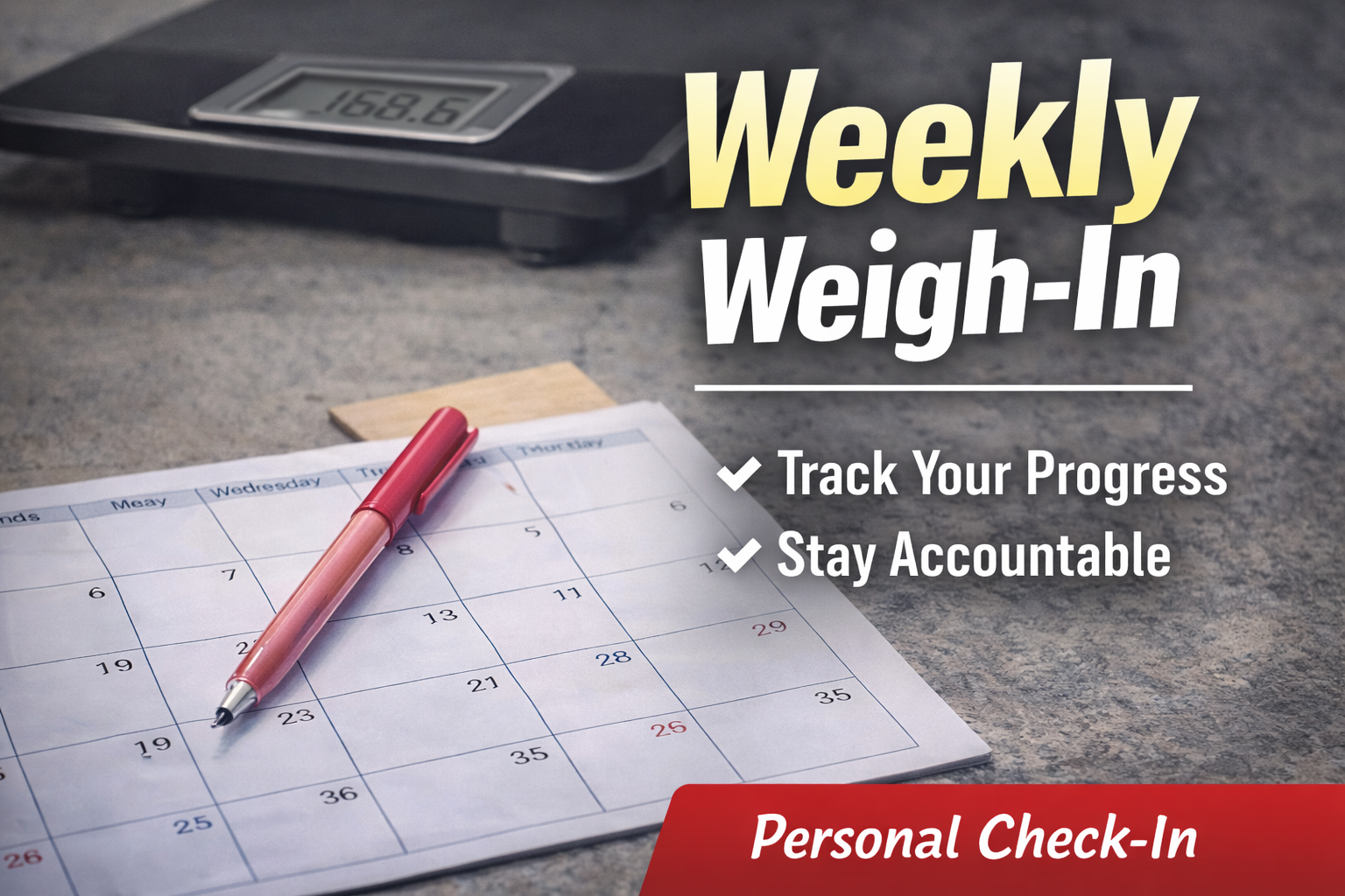 Work Weigh In Weekly Weigh-In Accountability - Payhip