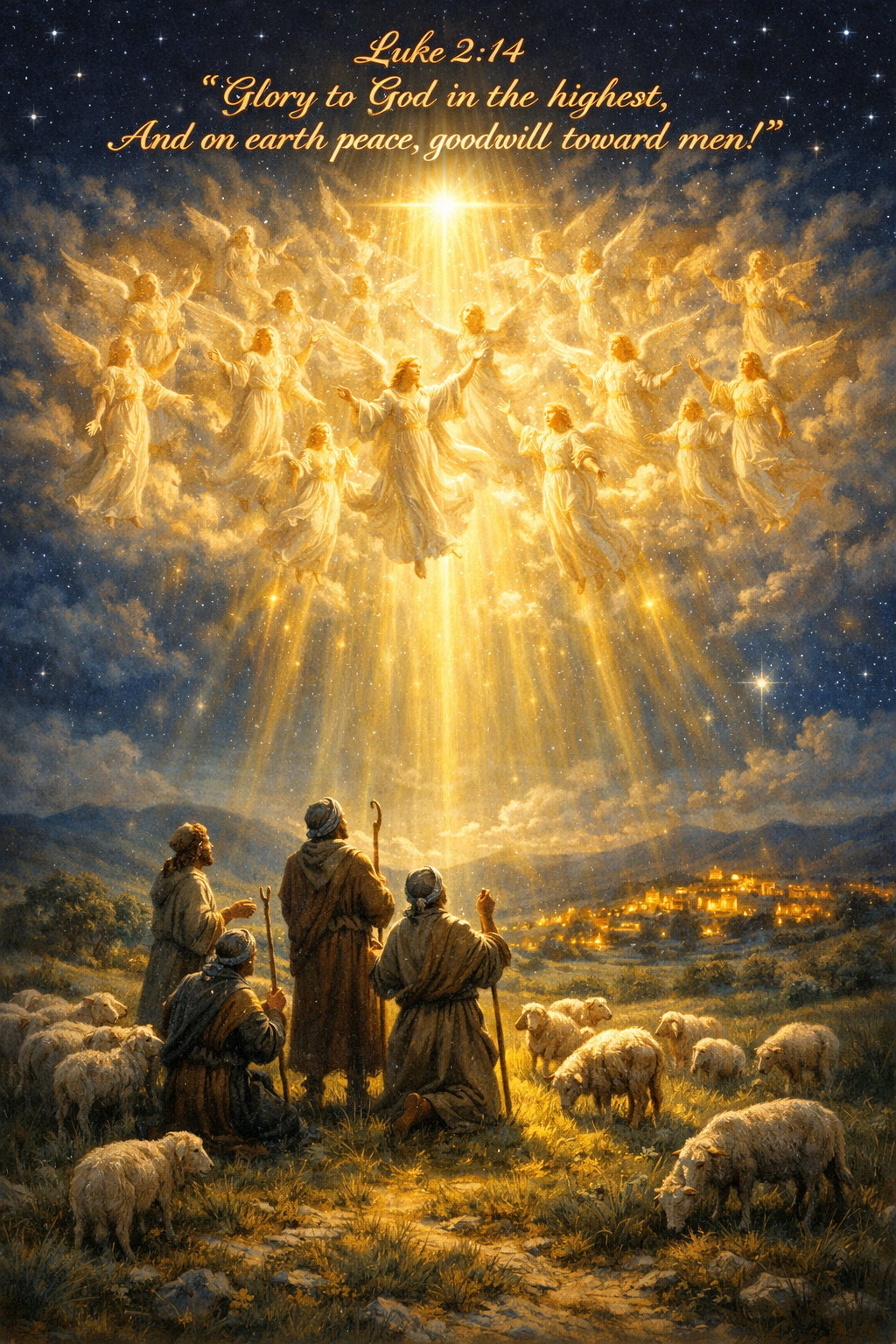 A dramatic historical biblical scene with a bible verse - Payhip