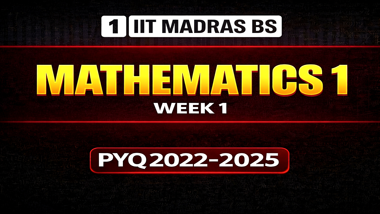 IIT MADRAS BS MATHEMATICS 1 WEEK 1 Part 1 (Only Solution) - Payhip