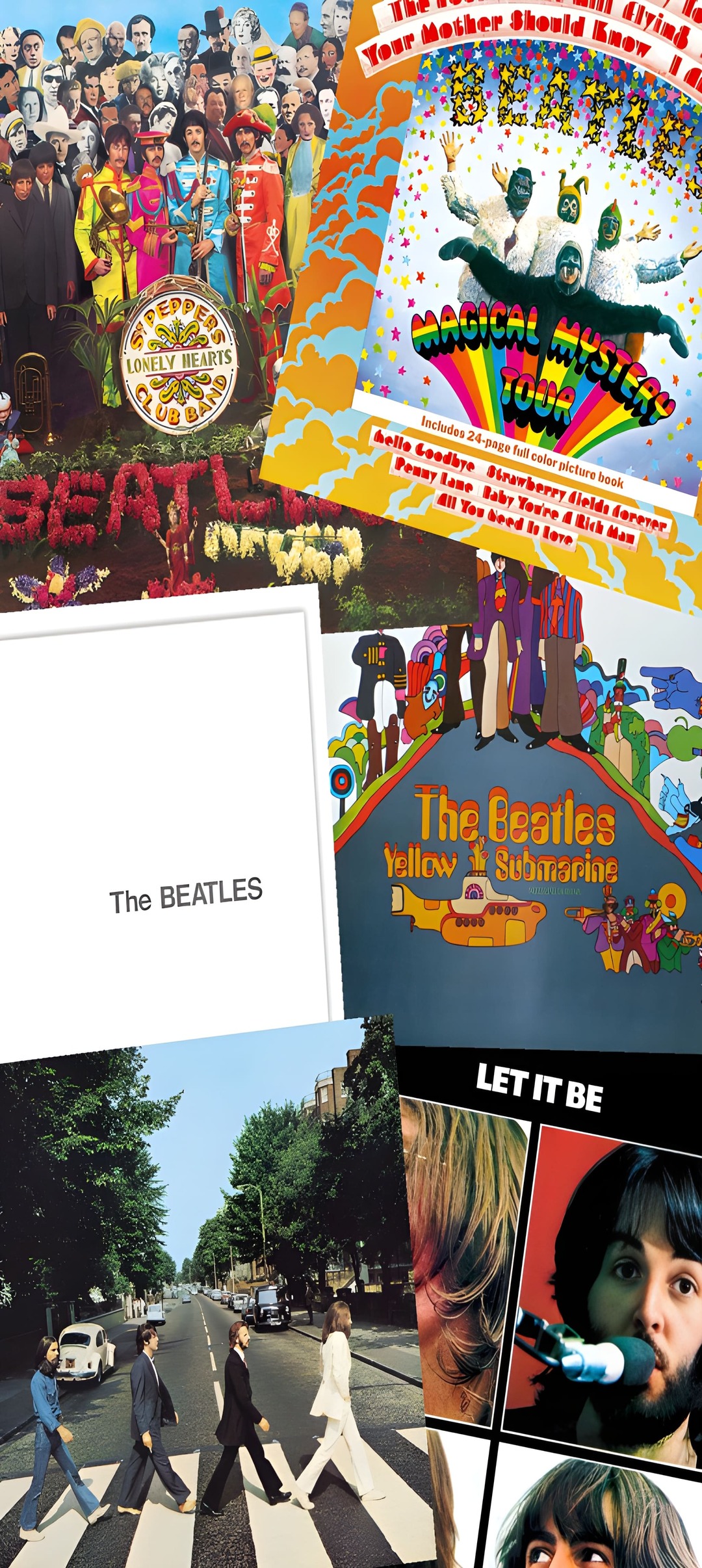 Beatles Abbey Road High-Resolution mobile phone wallpaper