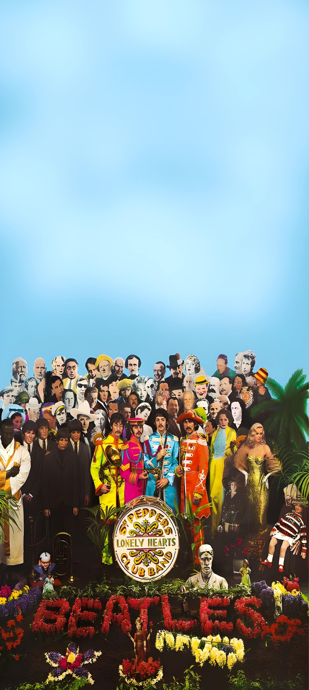 Beatles Sgt. Pepper High-Resolution mobile phone wallpaper