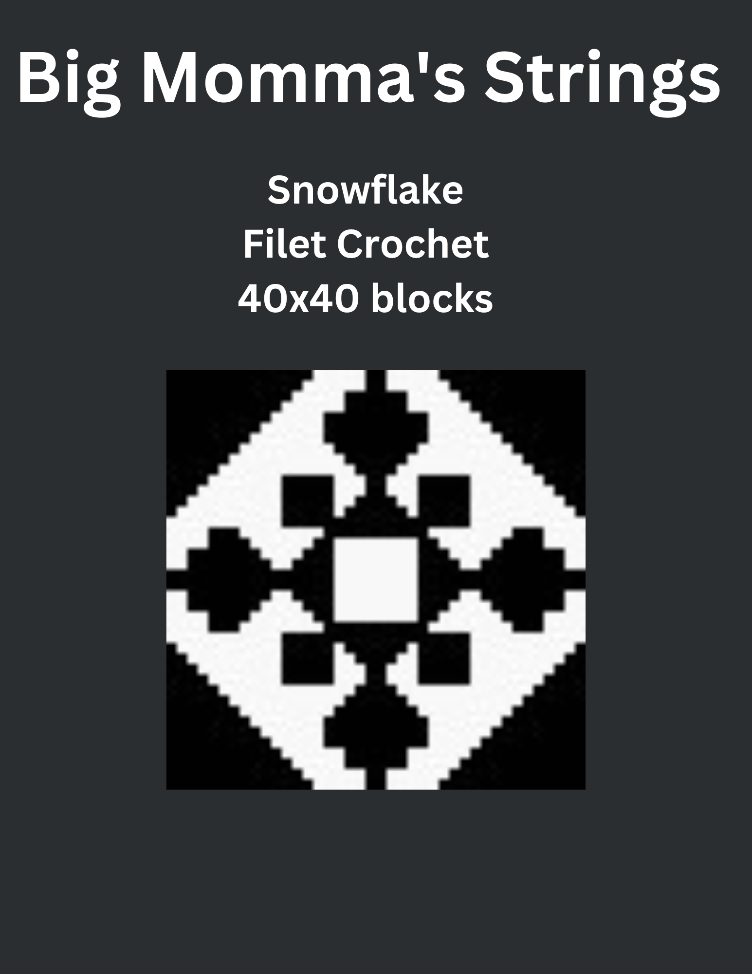 Filet - Snowflake - Payhip
