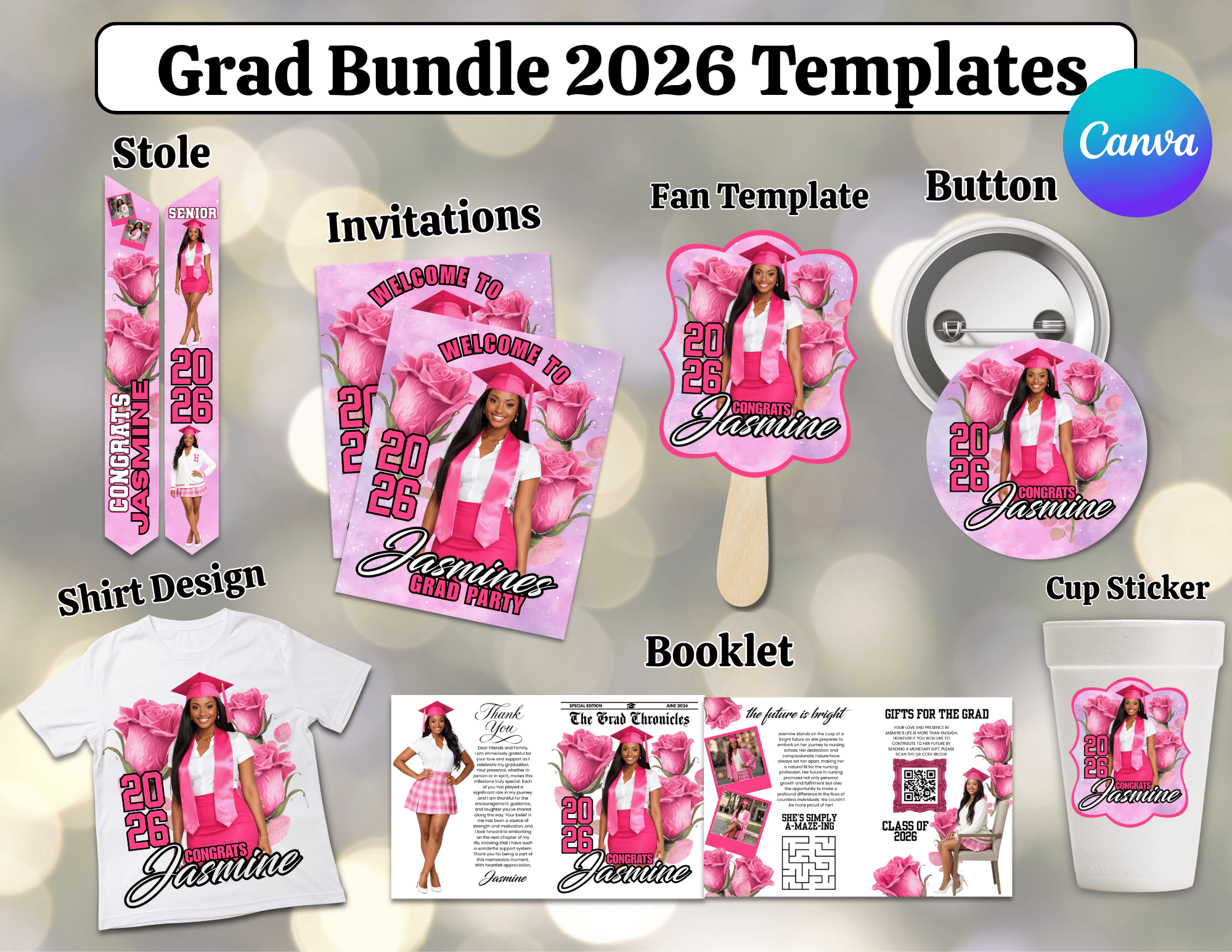 Grad Bundle 2026 Templates - Payhip